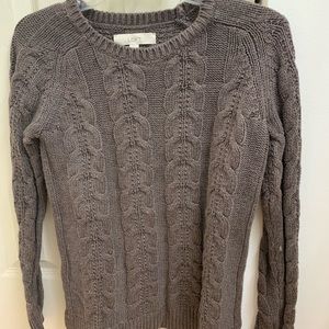 Brown sweater from the Loft